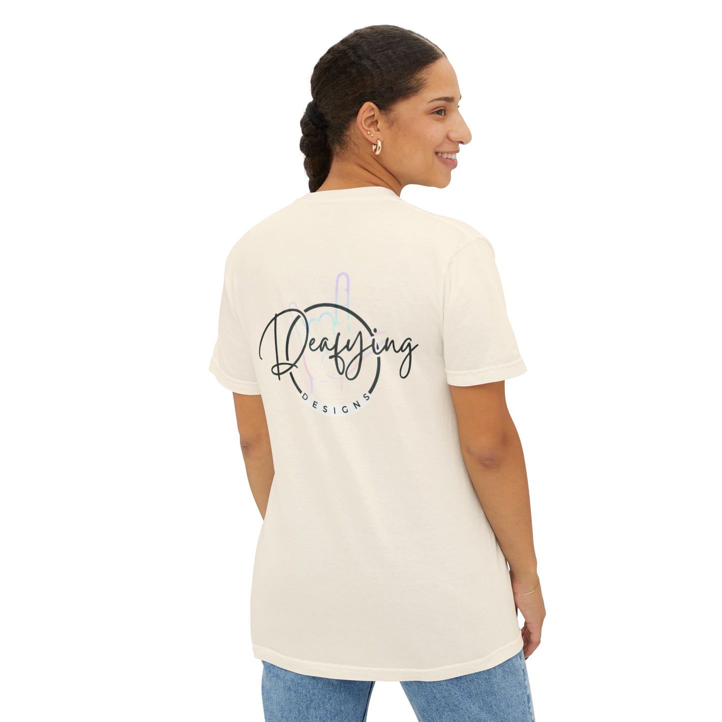 Deafying Designs Unisex Pocket T-Shirt