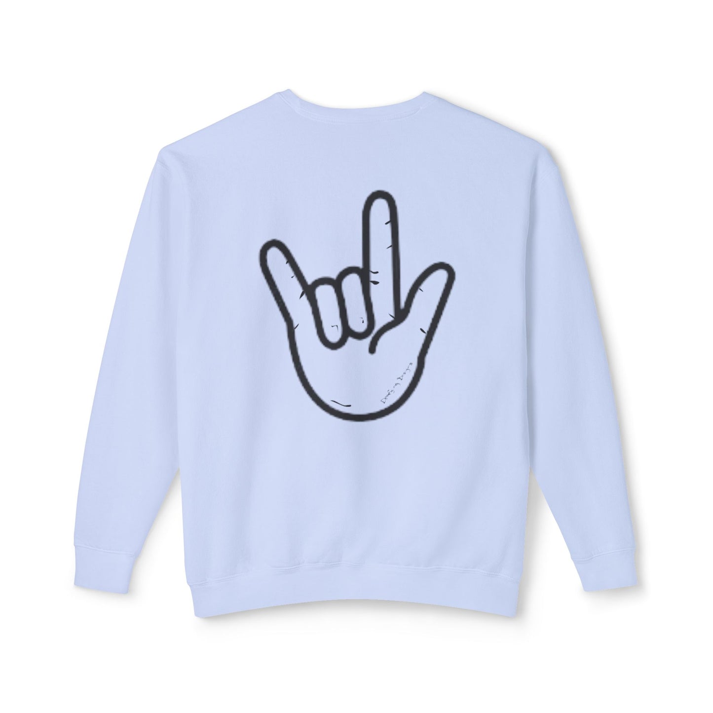ILY Unisex Crewneck Front/Back