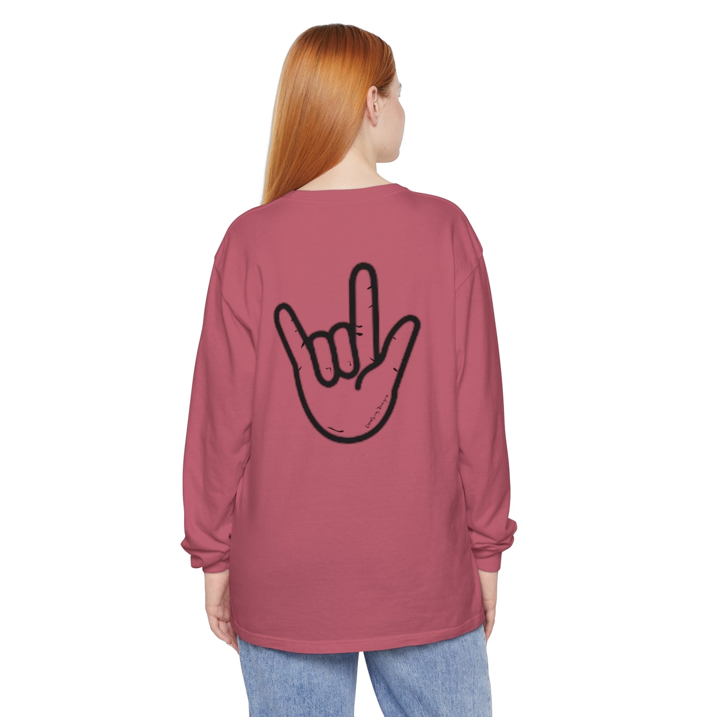 ILY Unisex Long Sleeve Front/Back