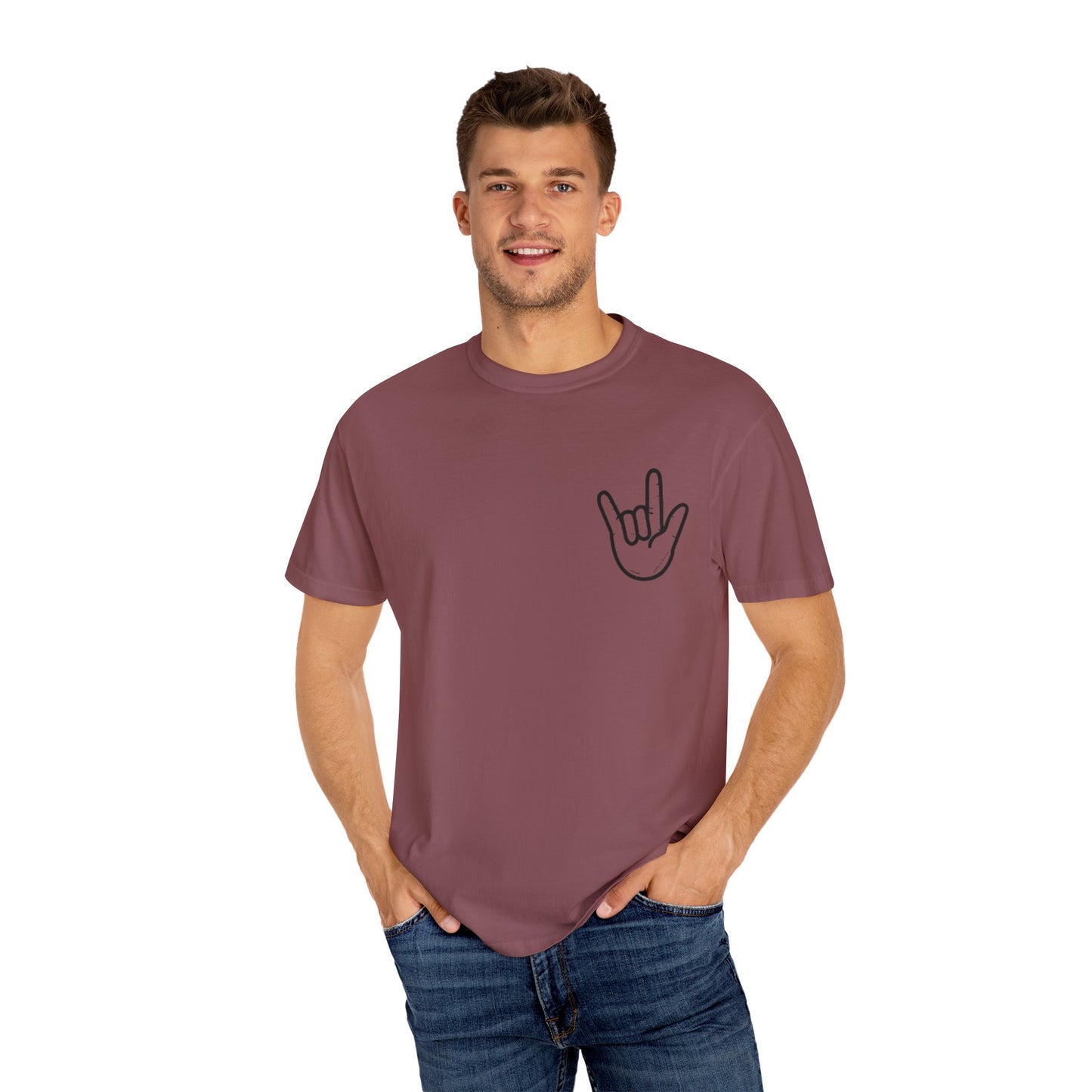 ILY Unisex T-Shirt Front/Back