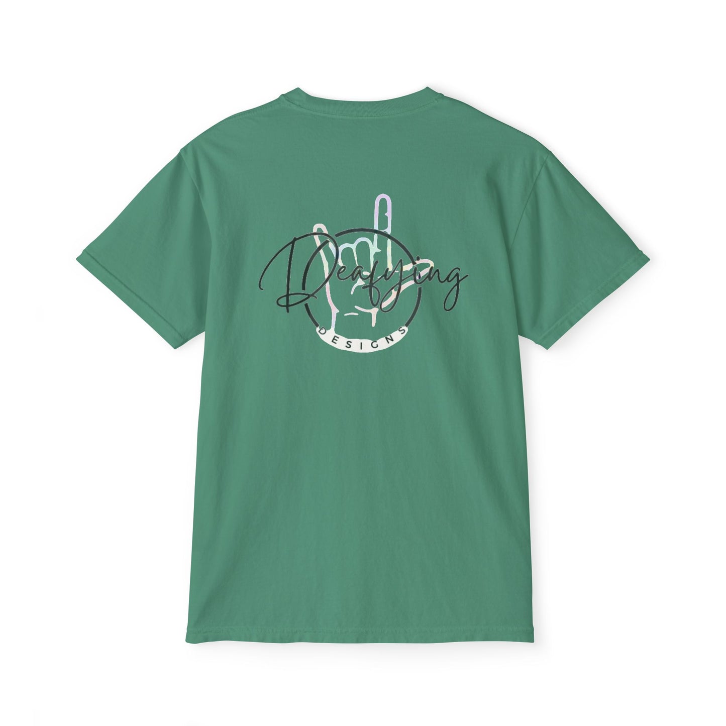Deafying Designs Unisex Pocket T-Shirt