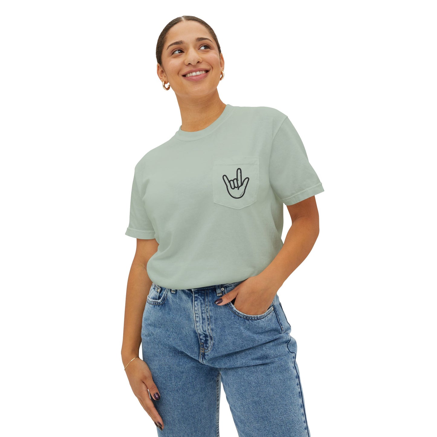 ILY Unisex Pocket T-Shirt