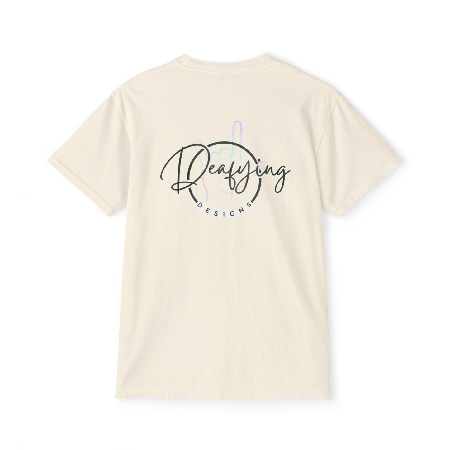 Deafying Designs Unisex Pocket T-Shirt