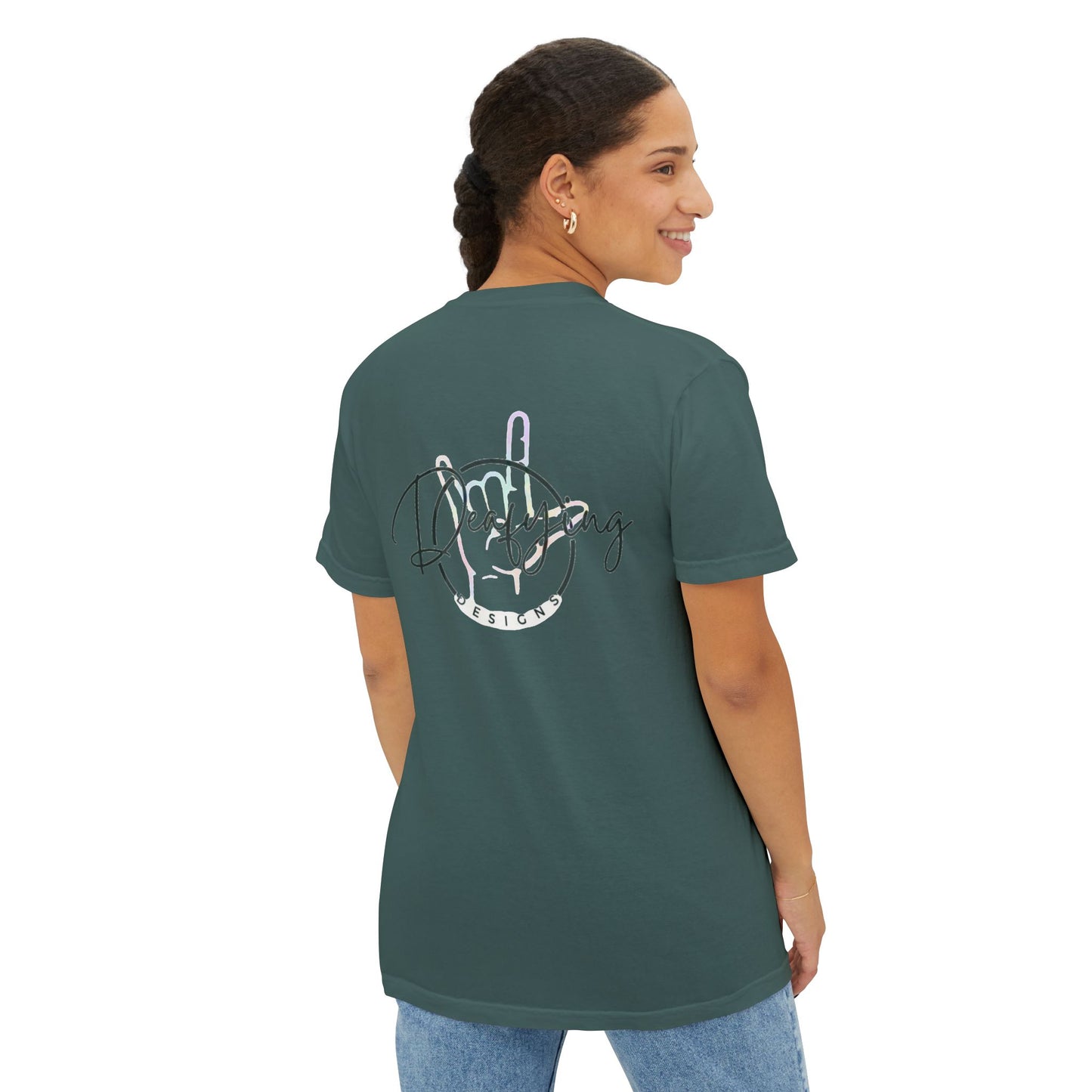 Deafying Designs Unisex Pocket T-Shirt