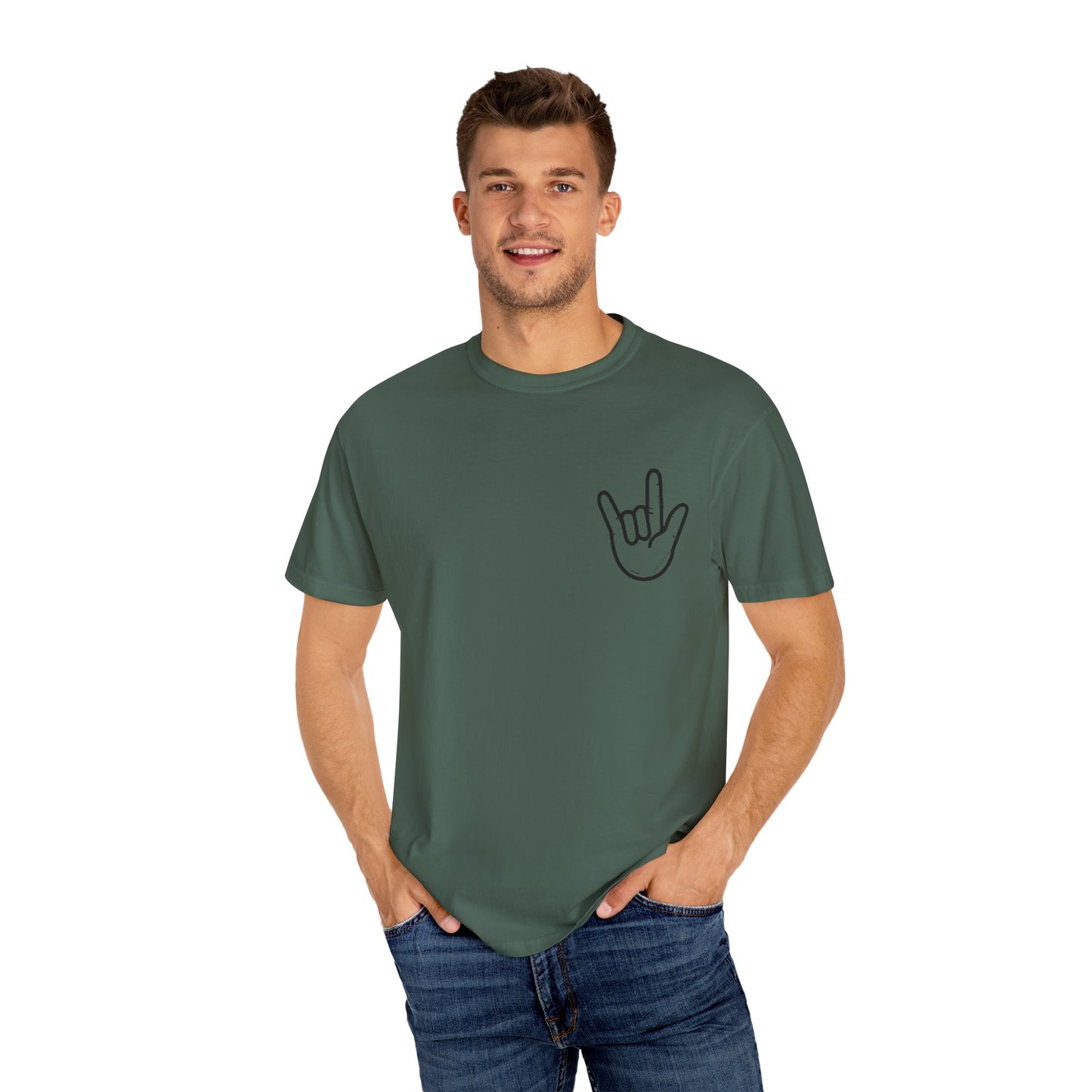 ILY Unisex T-Shirt Front/Back