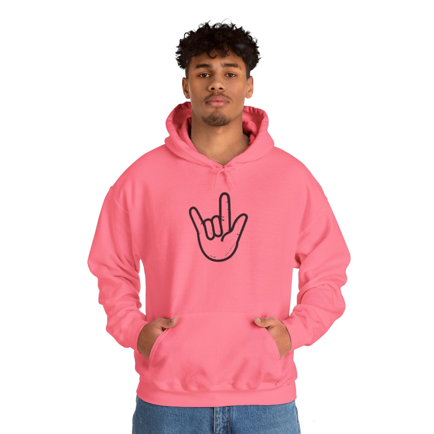 ILY Unisex Hooded Sweatshirt