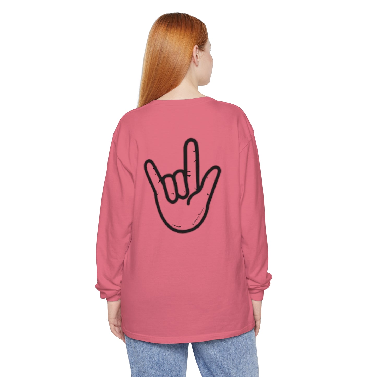ILY Unisex Long Sleeve Front/Back