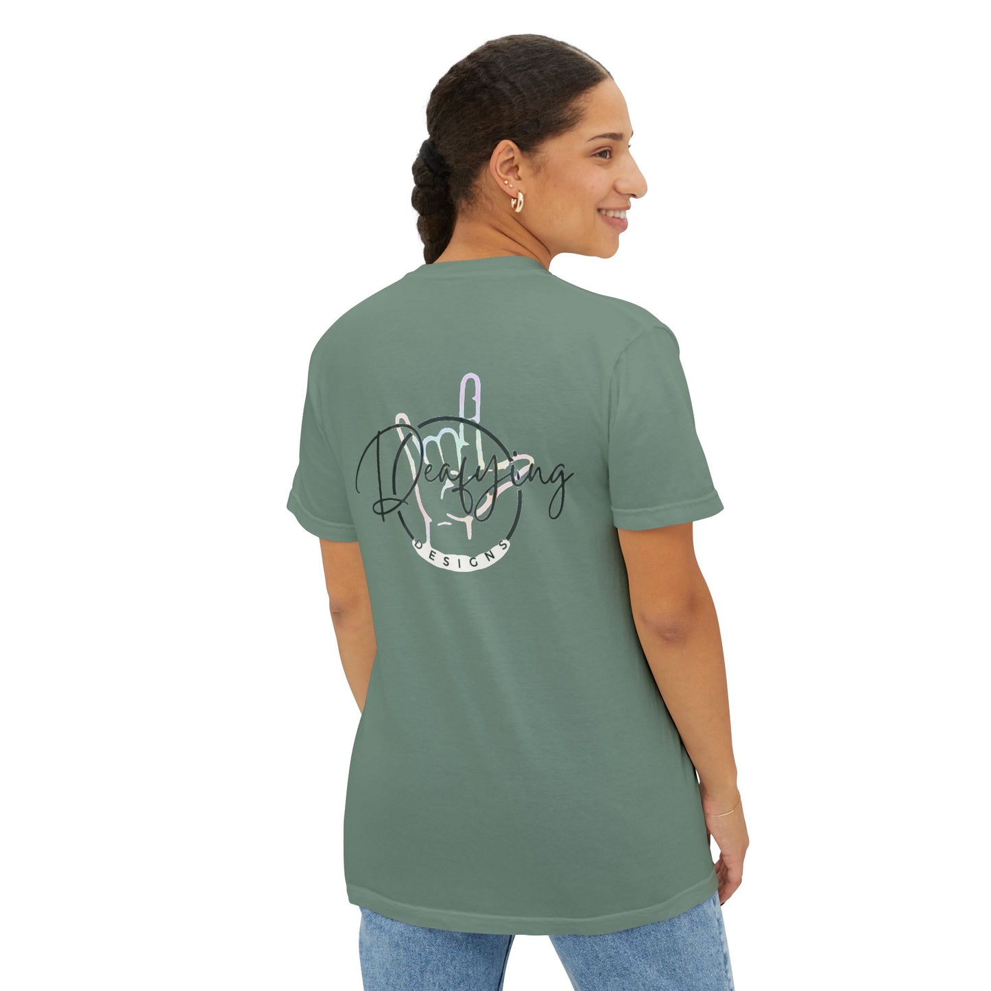 Deafying Designs Unisex Pocket T-Shirt