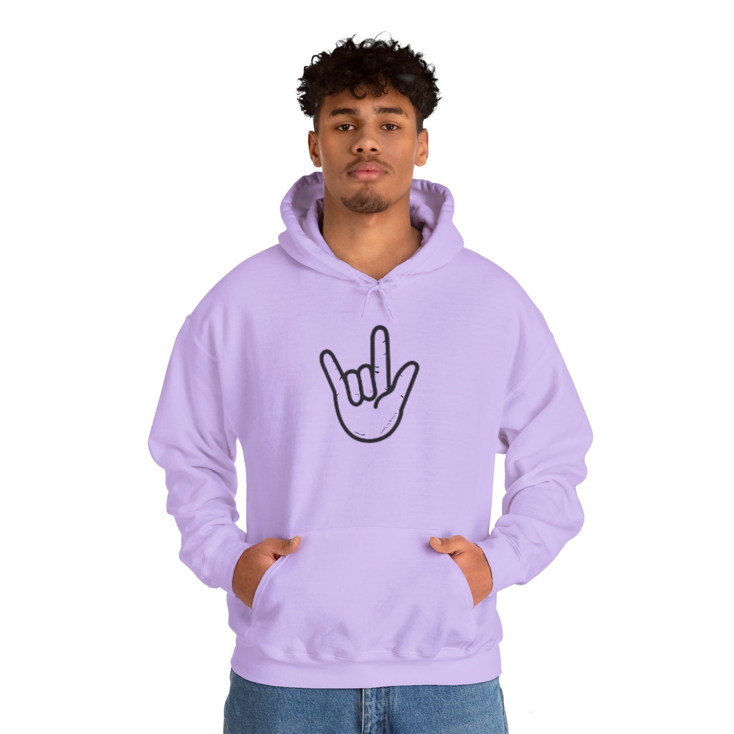 ILY Unisex Hooded Sweatshirt