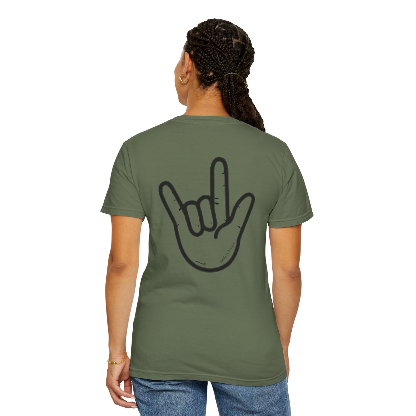 ILY Unisex T-Shirt Front/Back