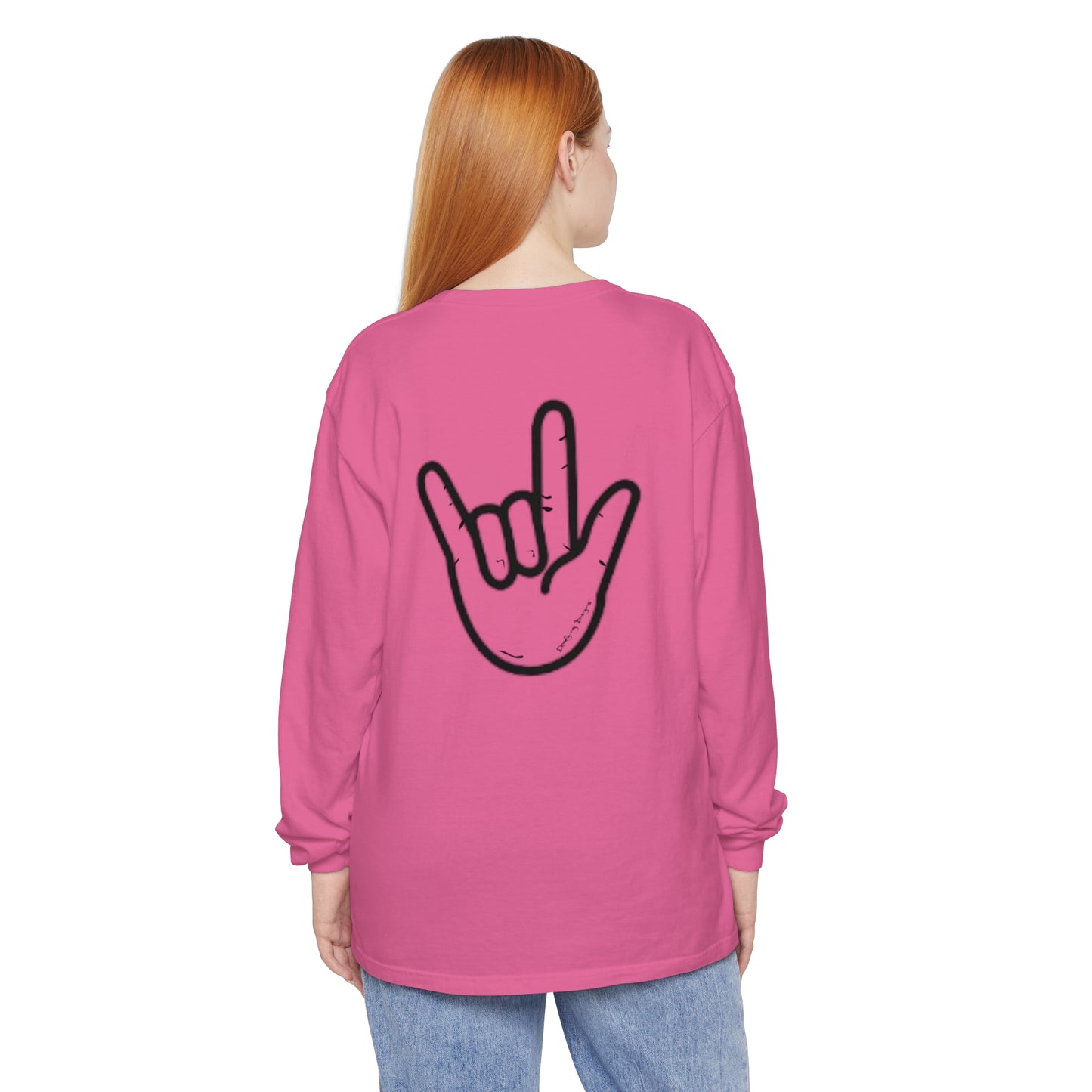 ILY Unisex Long Sleeve Front/Back