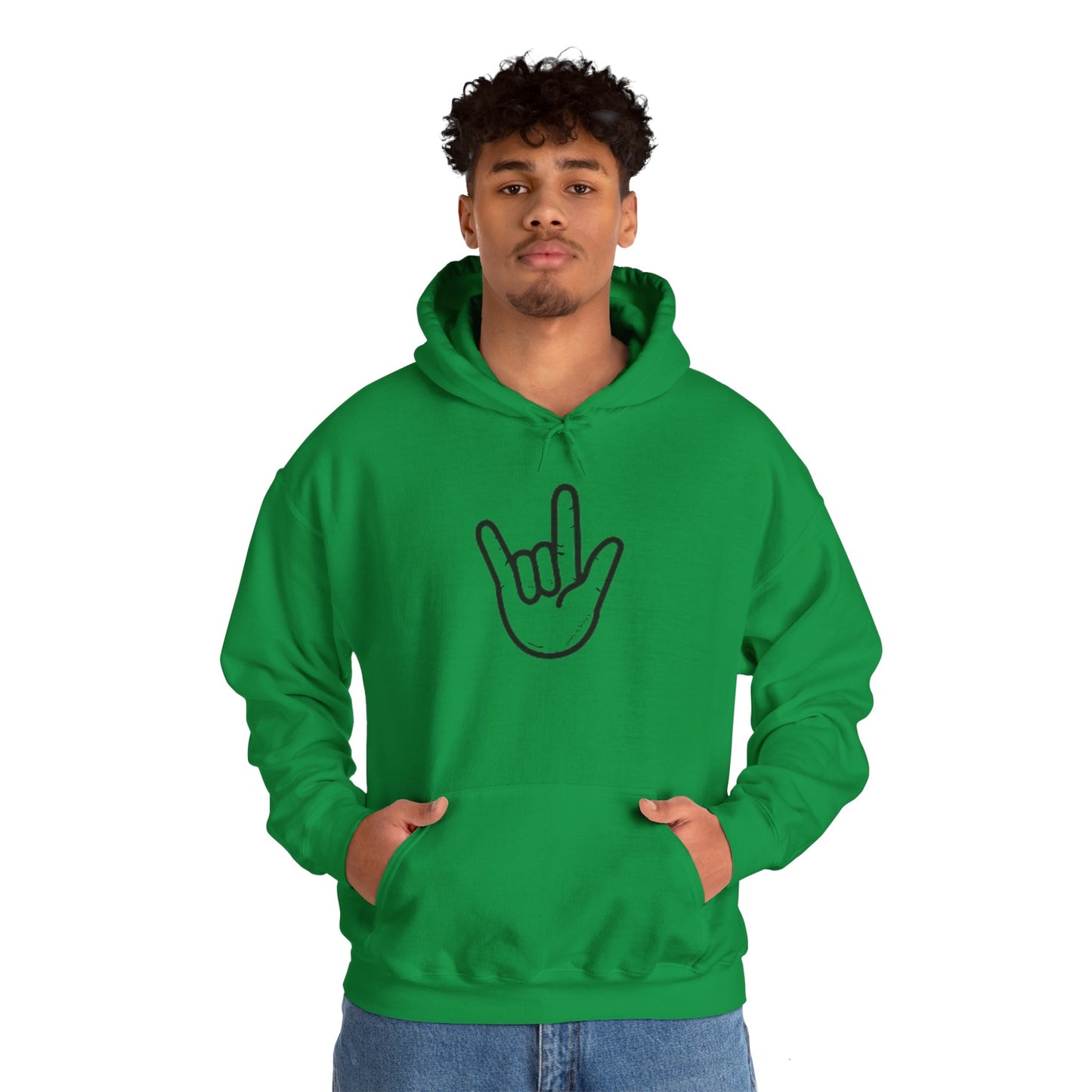 ILY Unisex Hooded Sweatshirt