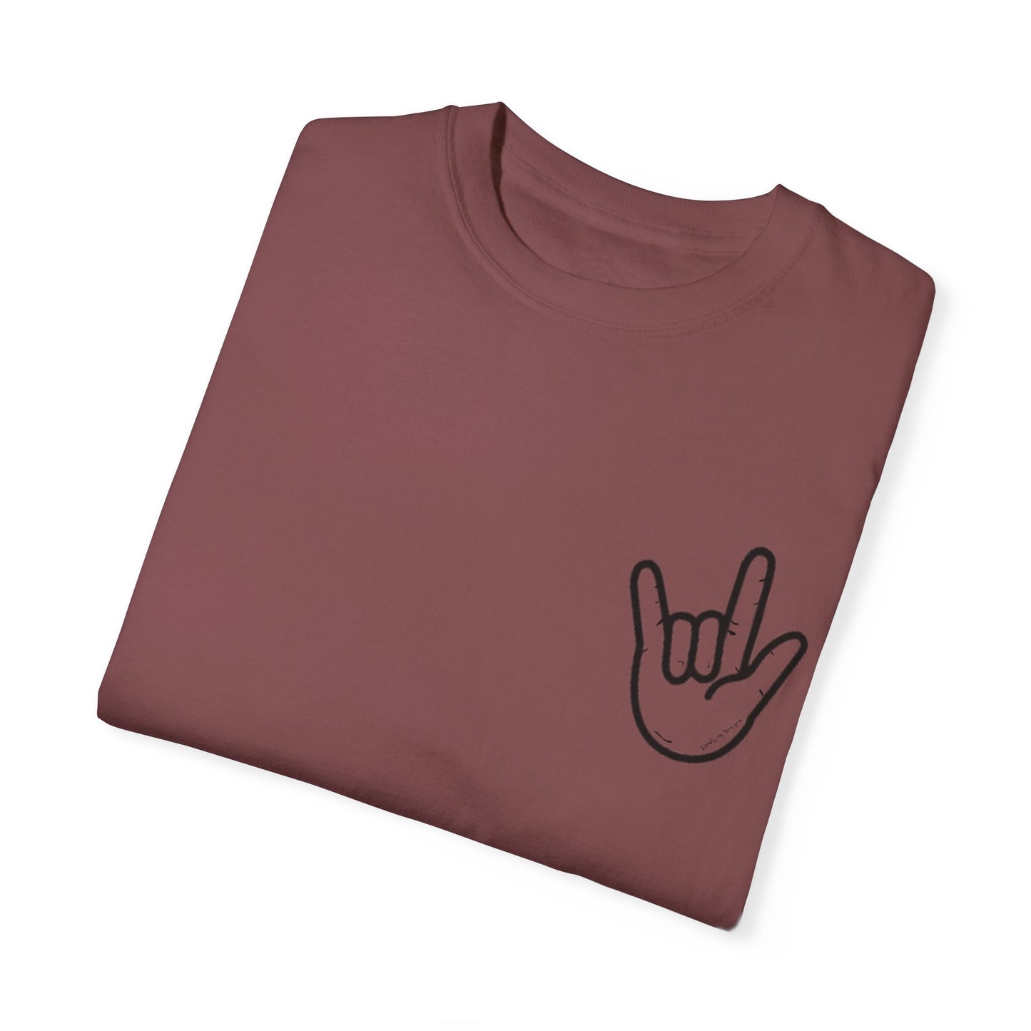ILY Unisex T-Shirt Front/Back