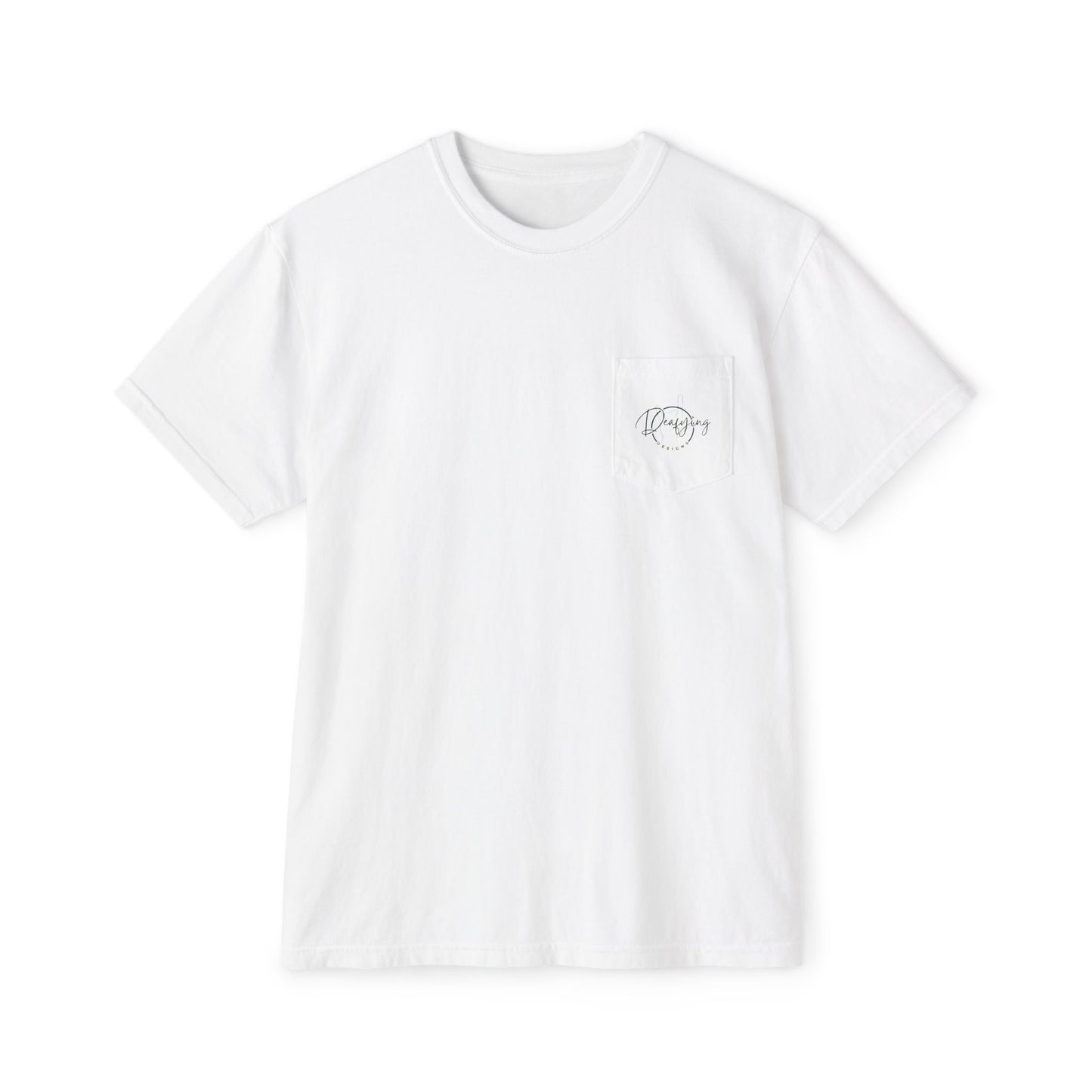 Deafying Designs Unisex Pocket T-Shirt