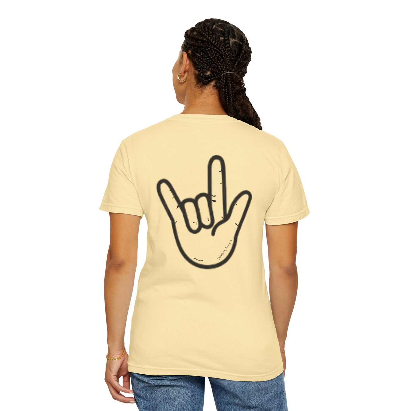 ILY Unisex T-Shirt Front/Back