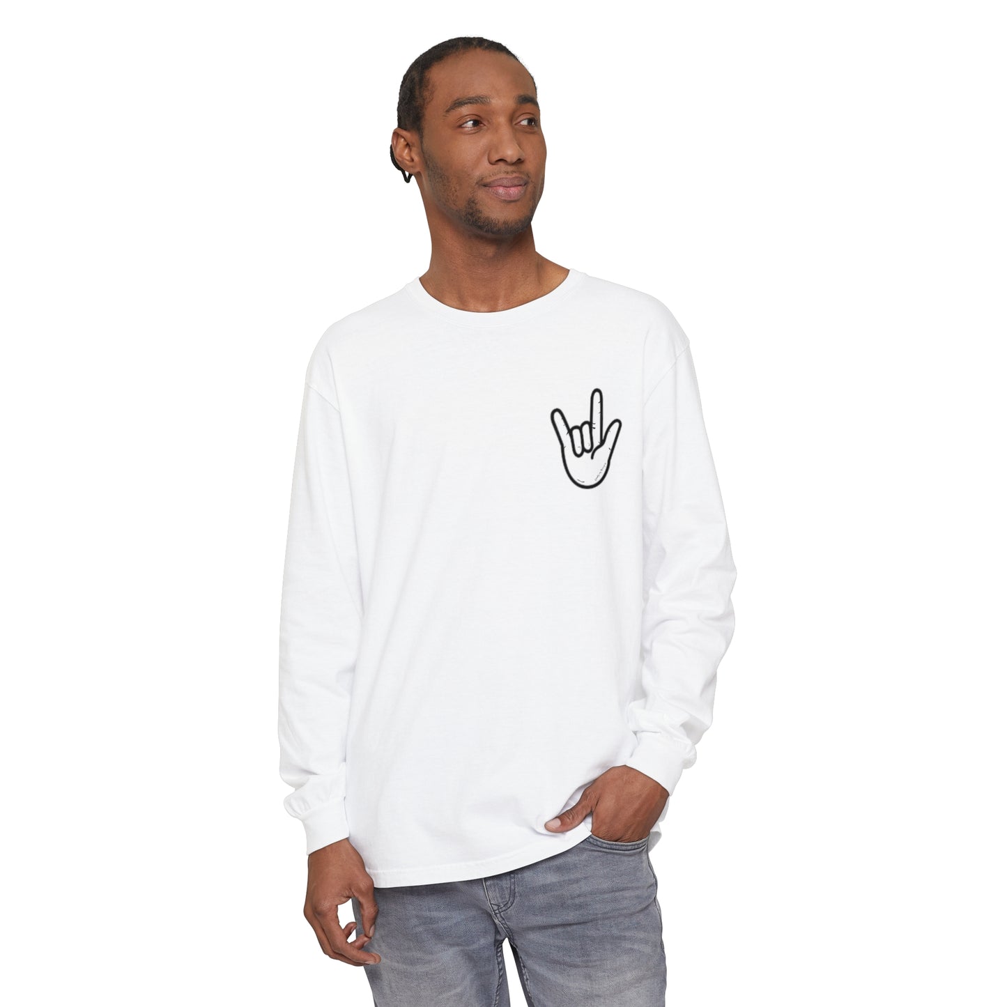 ILY Unisex Long Sleeve Front/Back