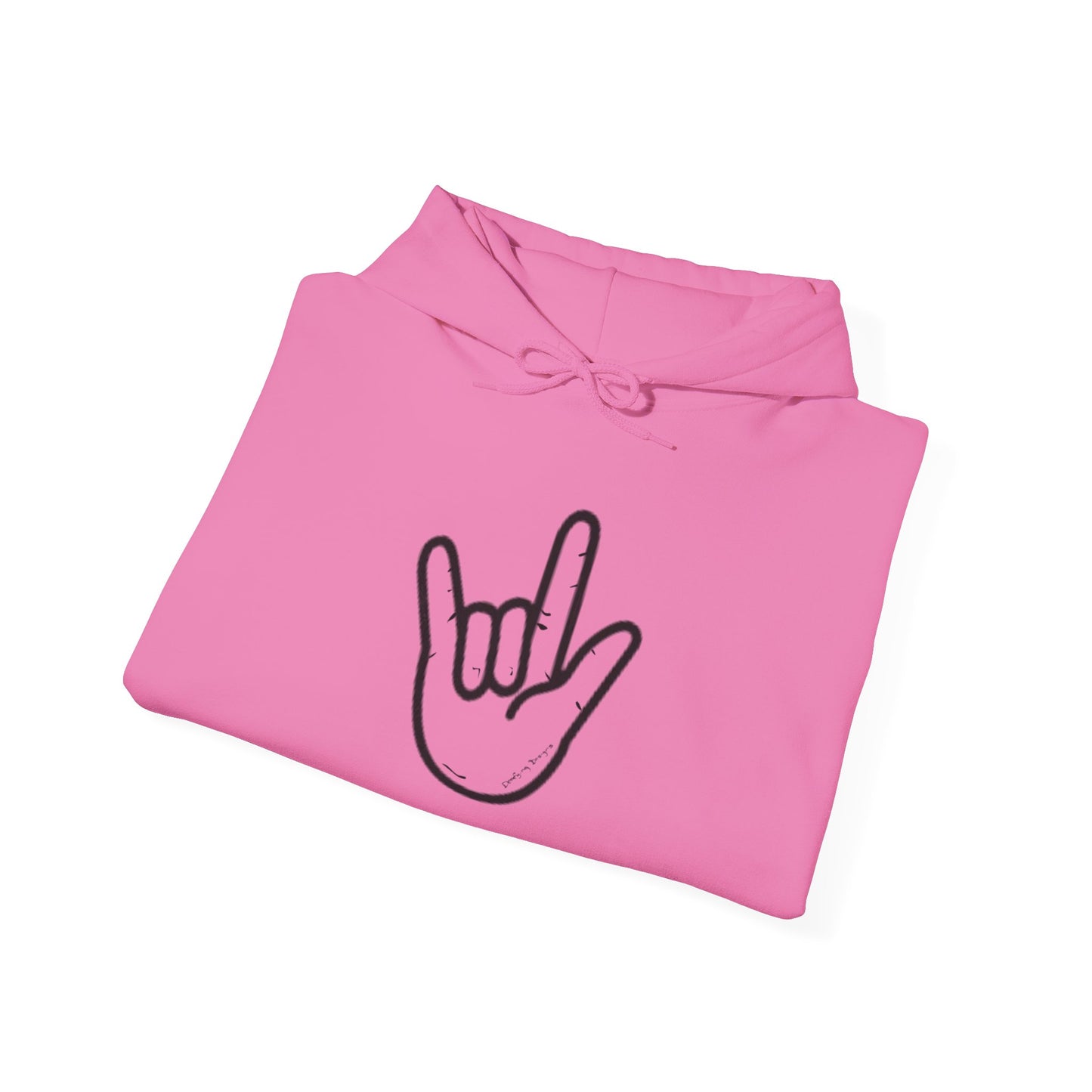 ILY Unisex Hooded Sweatshirt