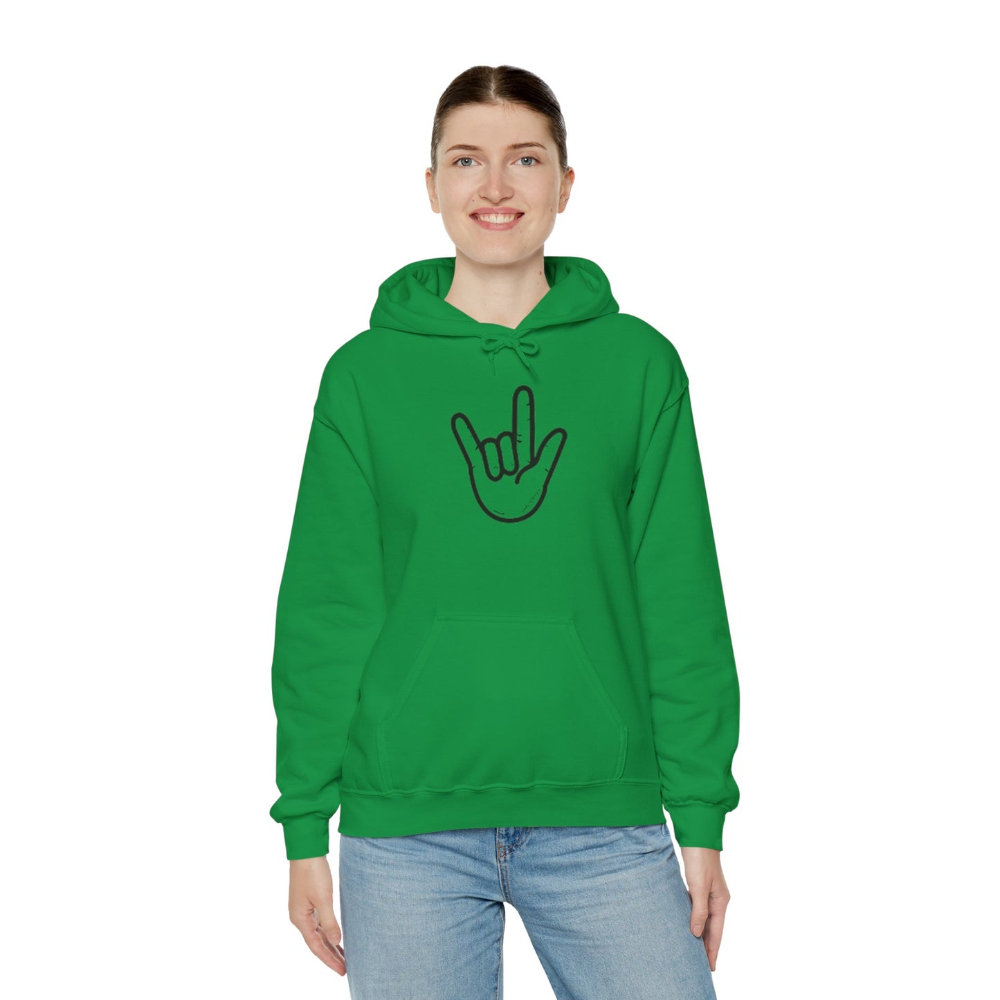 ILY Unisex Hooded Sweatshirt