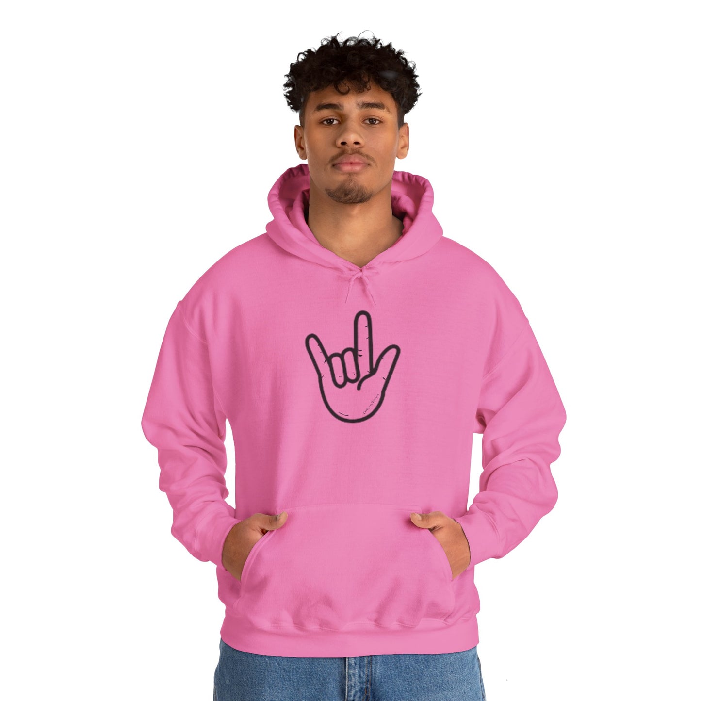 ILY Unisex Hooded Sweatshirt