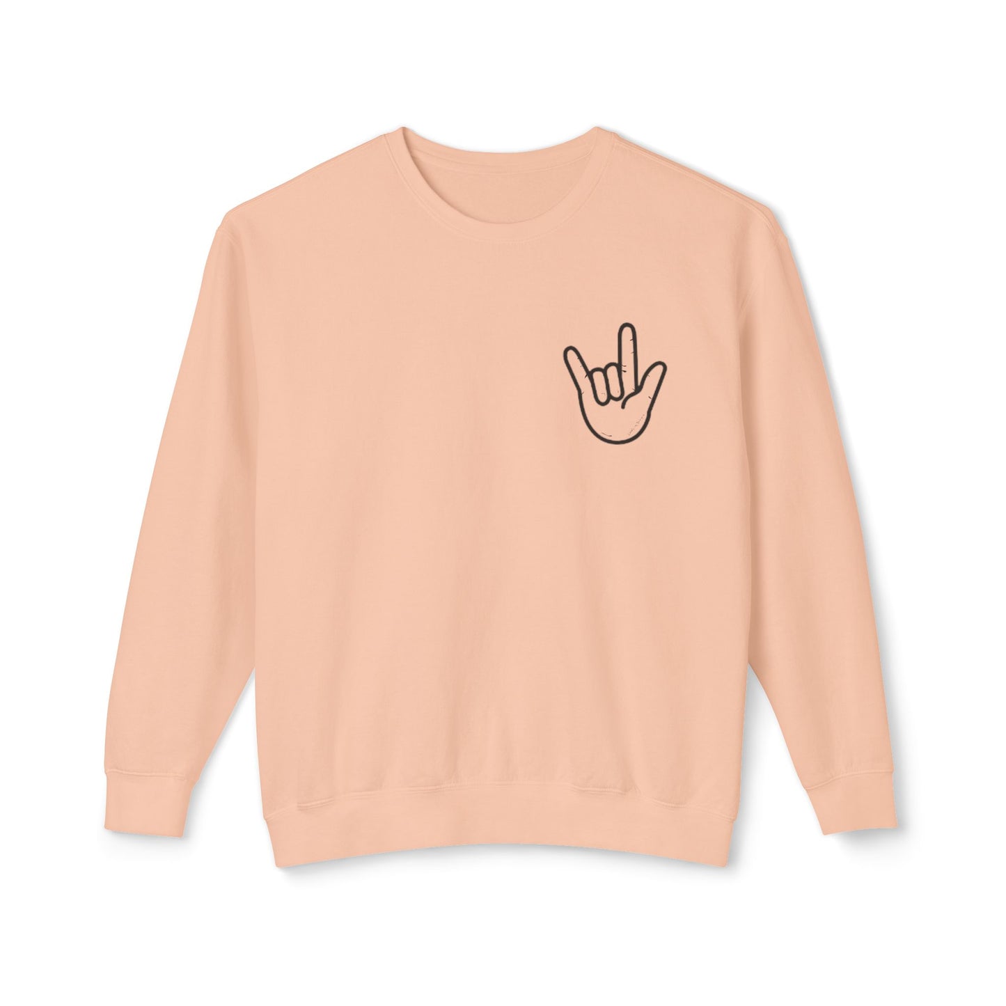 ILY Unisex Crewneck Front/Back