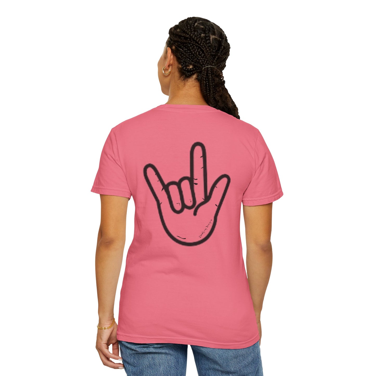 ILY Unisex T-Shirt Front/Back