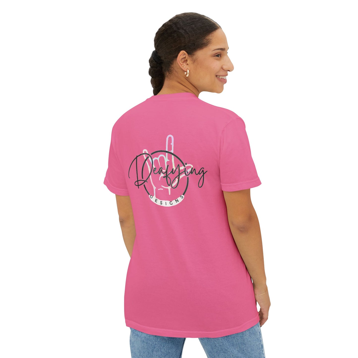 Deafying Designs Unisex Pocket T-Shirt