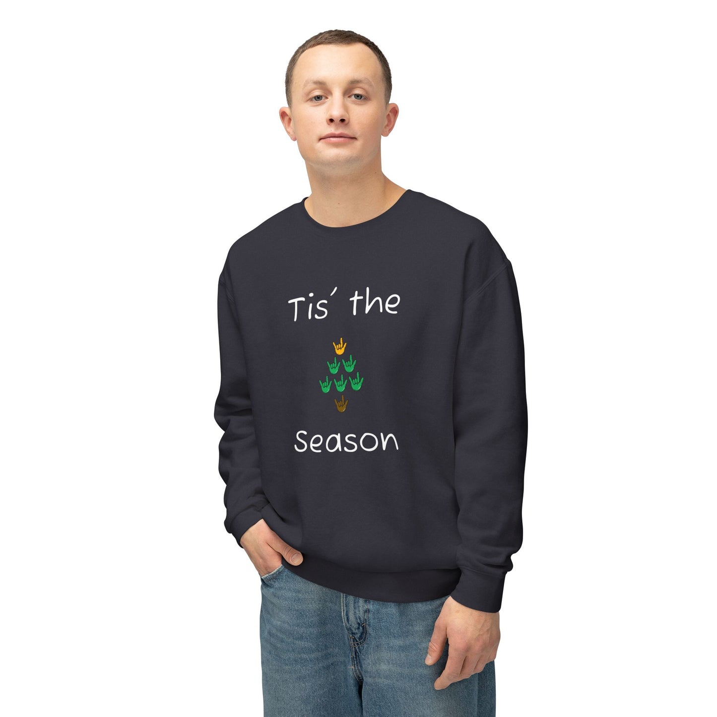 Tis' the Season ILY Unisex Crewneck