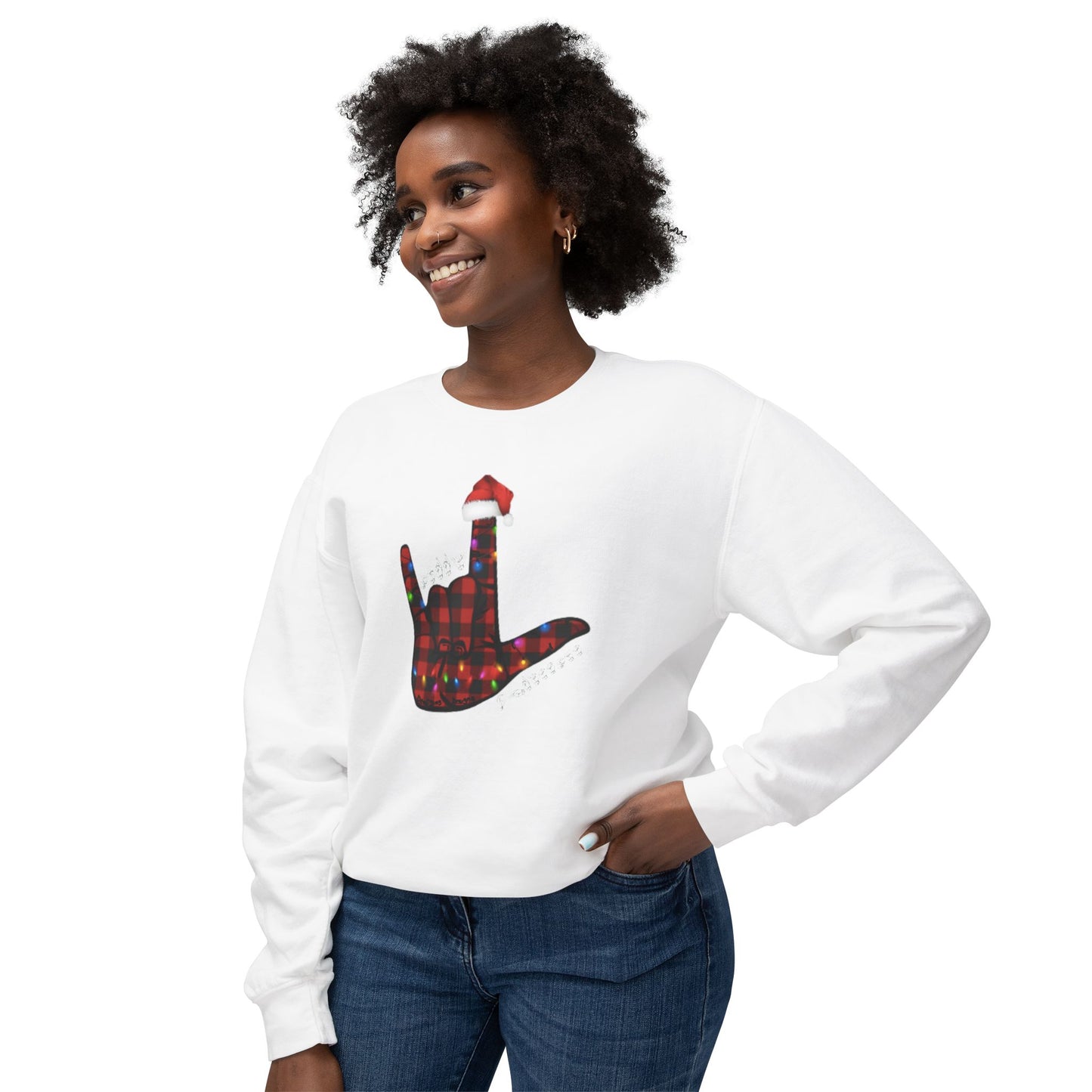 Merry Christmas ILY Unisex Crewneck