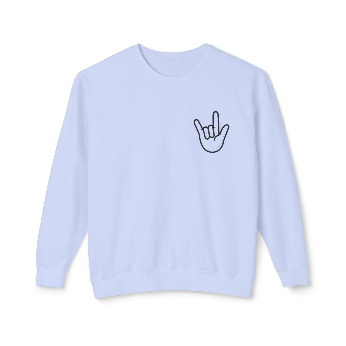 ILY Unisex Crewneck Front/Back