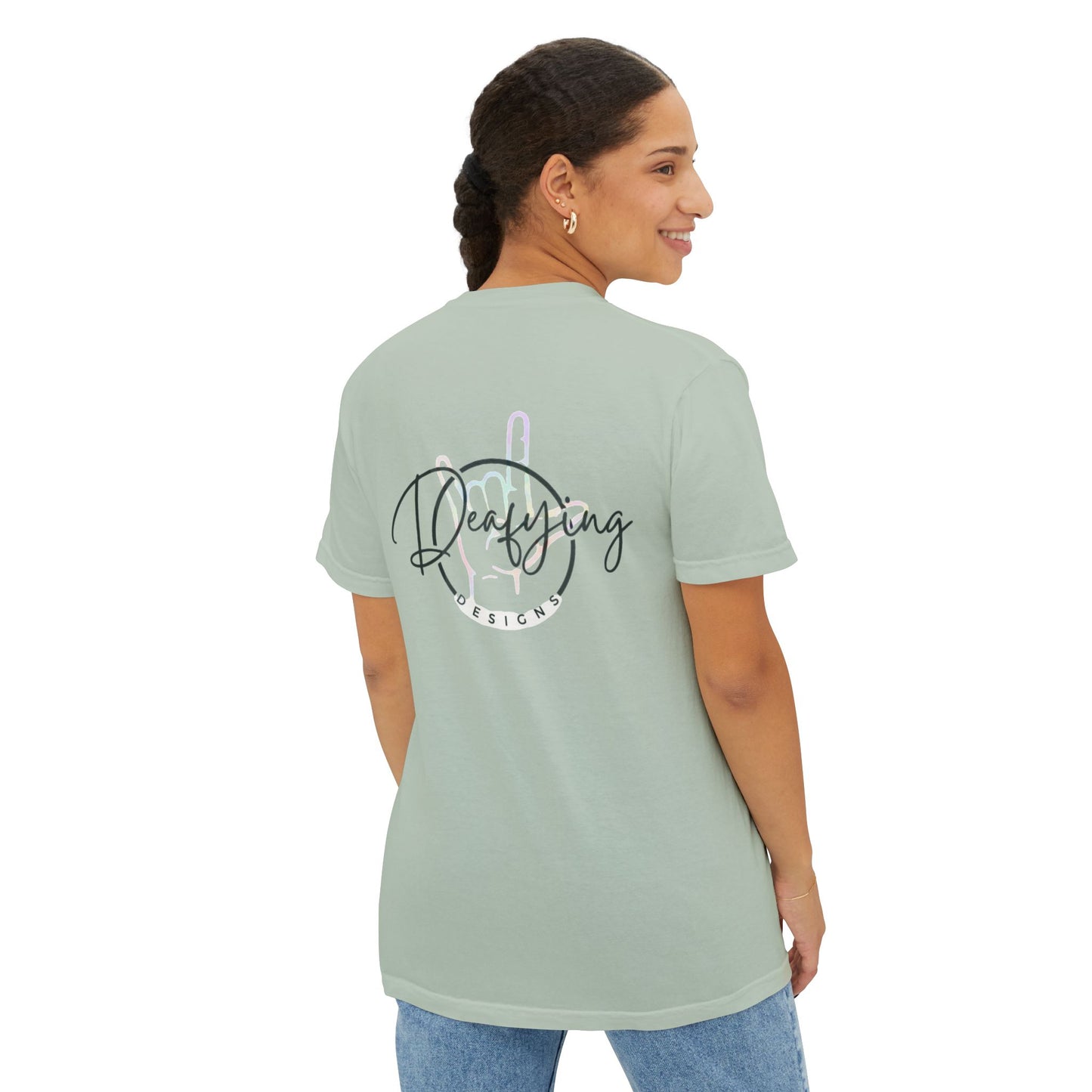 Deafying Designs Unisex Pocket T-Shirt
