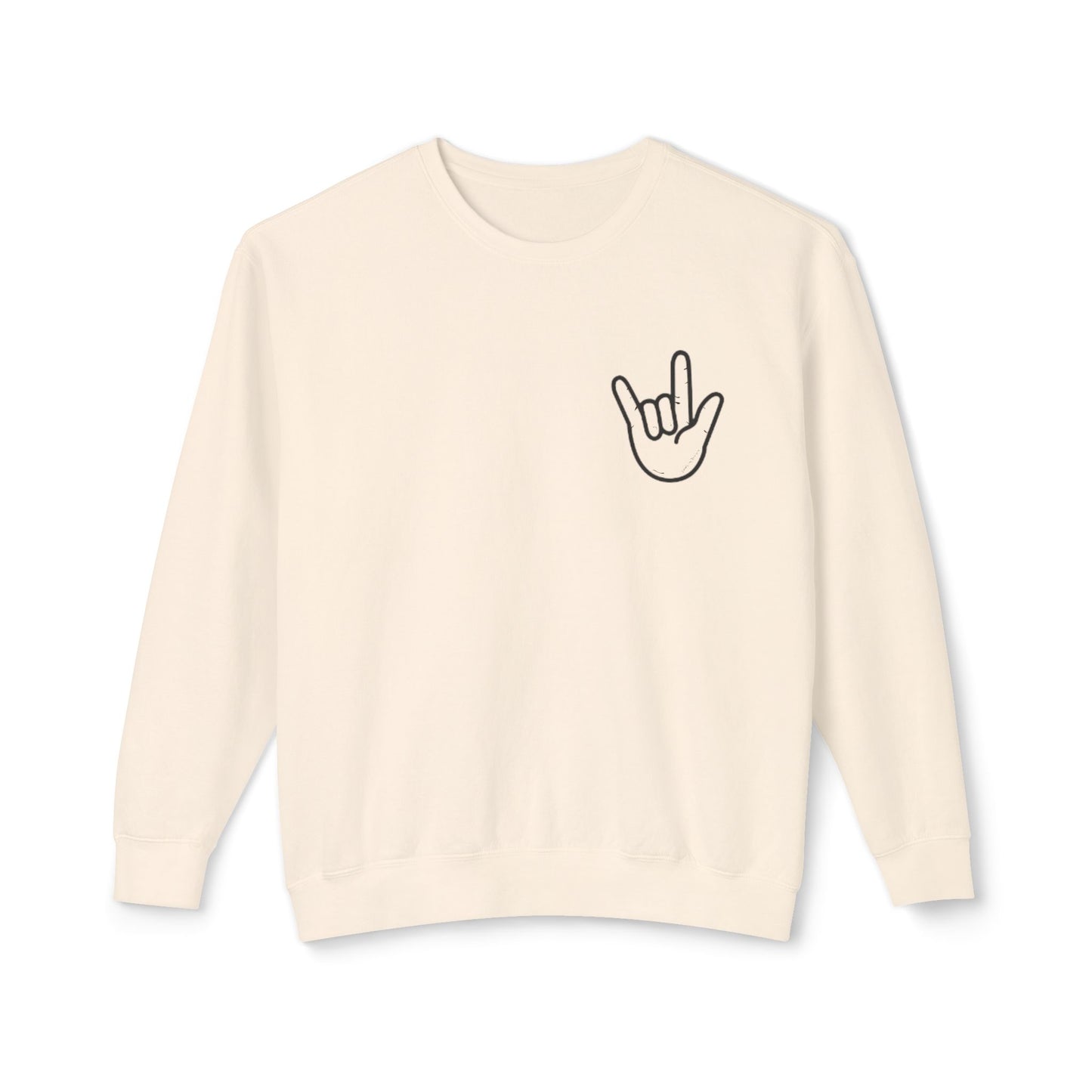 ILY Unisex Crewneck Front/Back