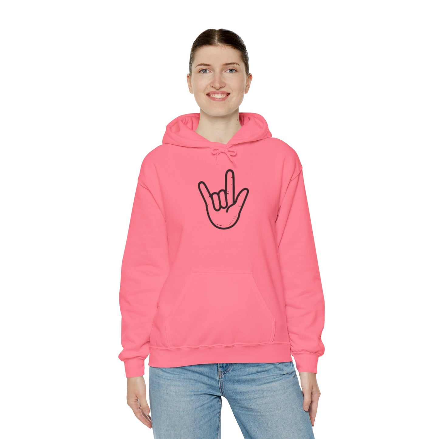 ILY Unisex Hooded Sweatshirt