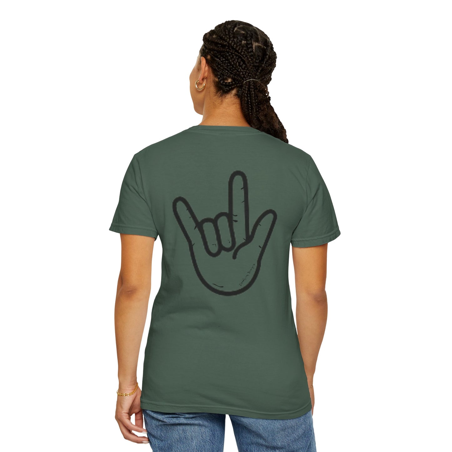 ILY Unisex T-Shirt Front/Back