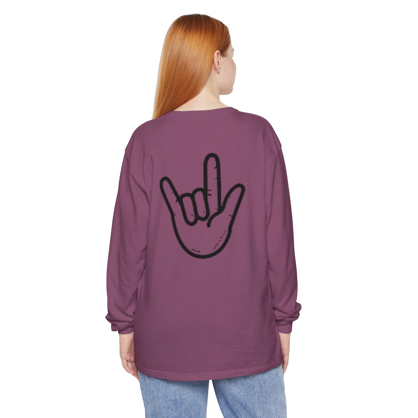 ILY Unisex Long Sleeve Front/Back