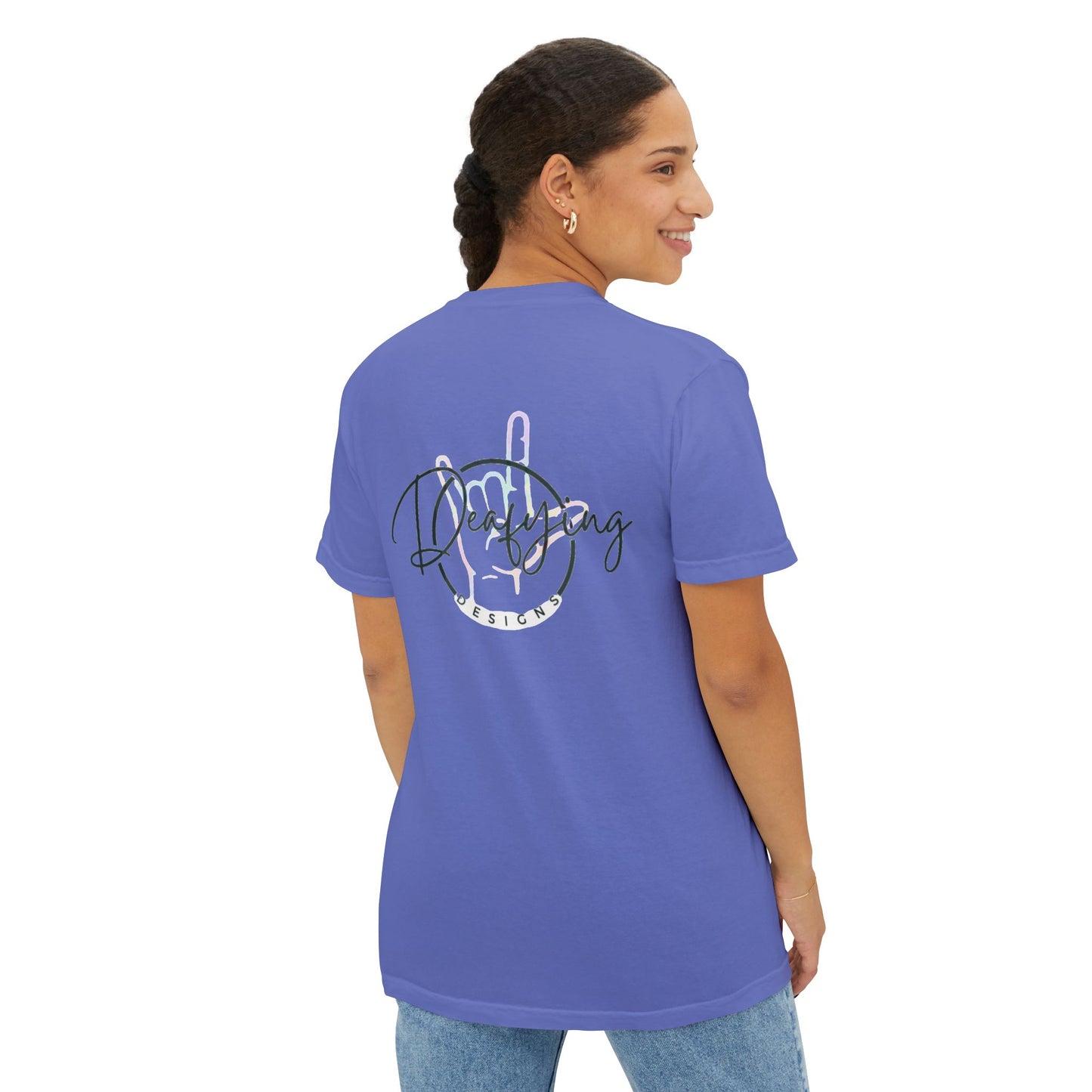 Deafying Designs Unisex Pocket T-Shirt