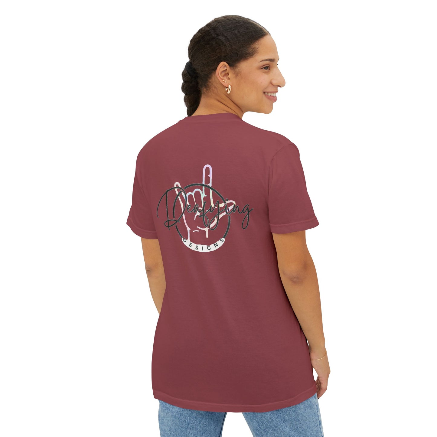 Deafying Designs Unisex Pocket T-Shirt
