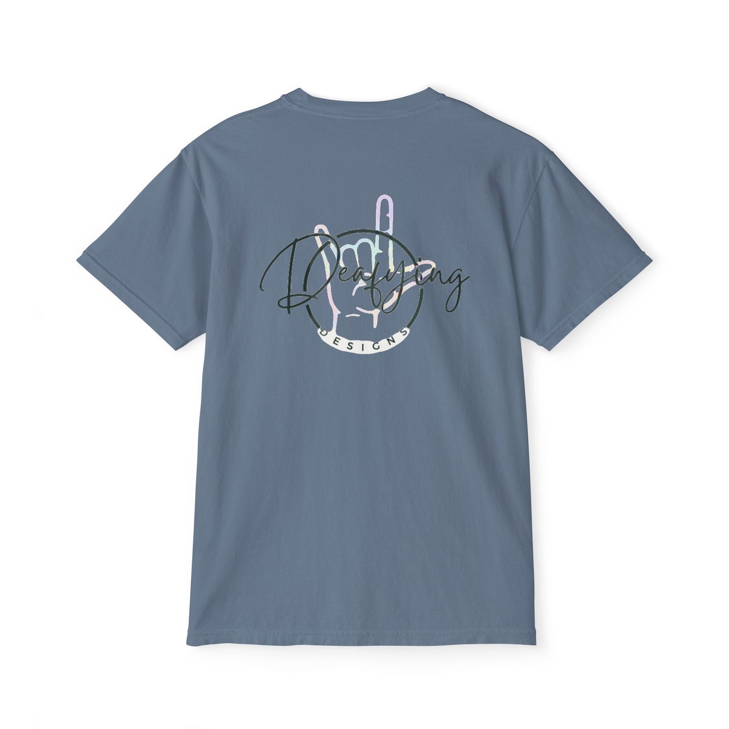 Deafying Designs Unisex Pocket T-Shirt