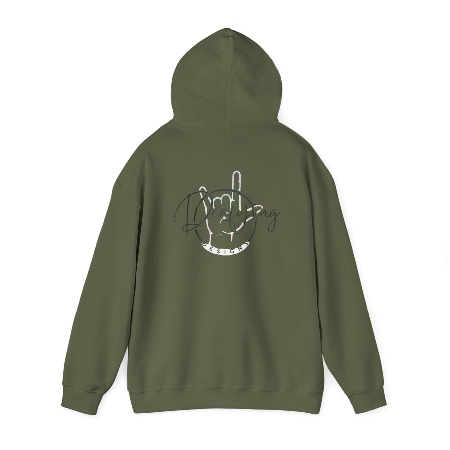 Deafying Designs Unisex Hooded Sweatshirt