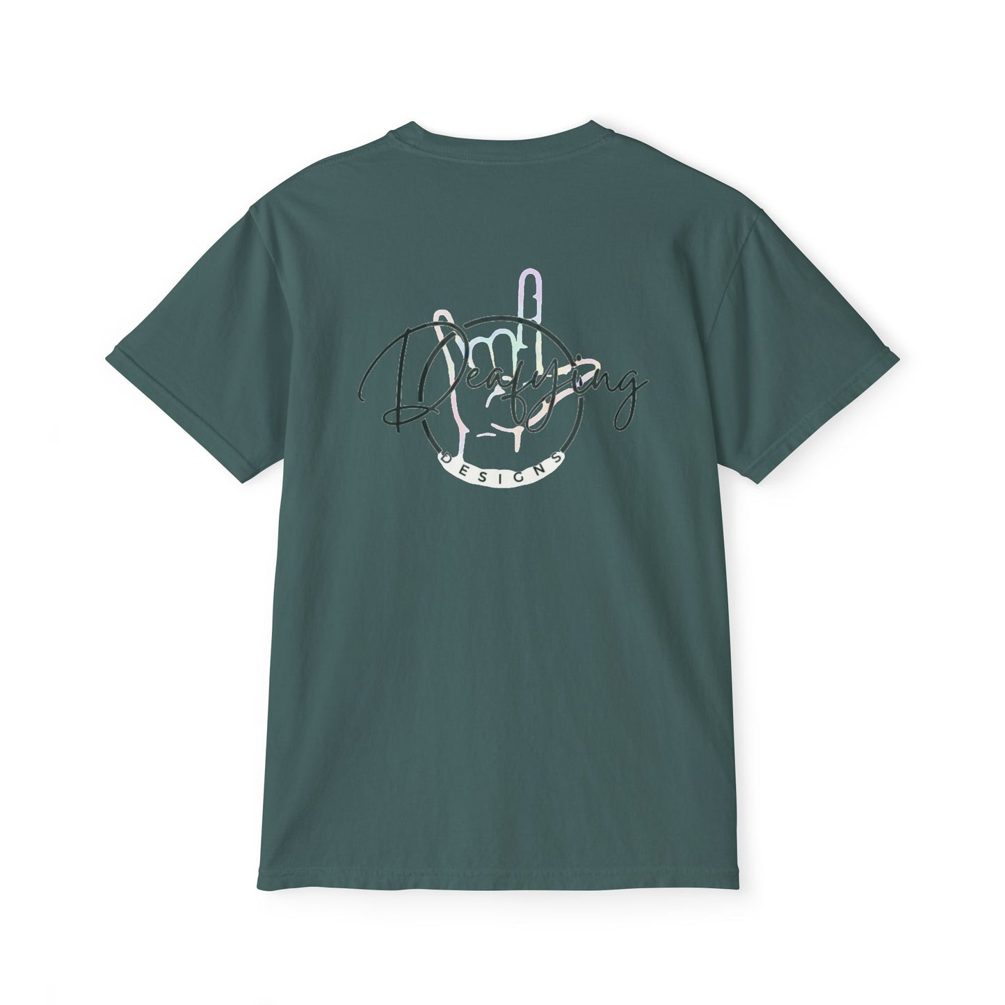 Deafying Designs Unisex Pocket T-Shirt