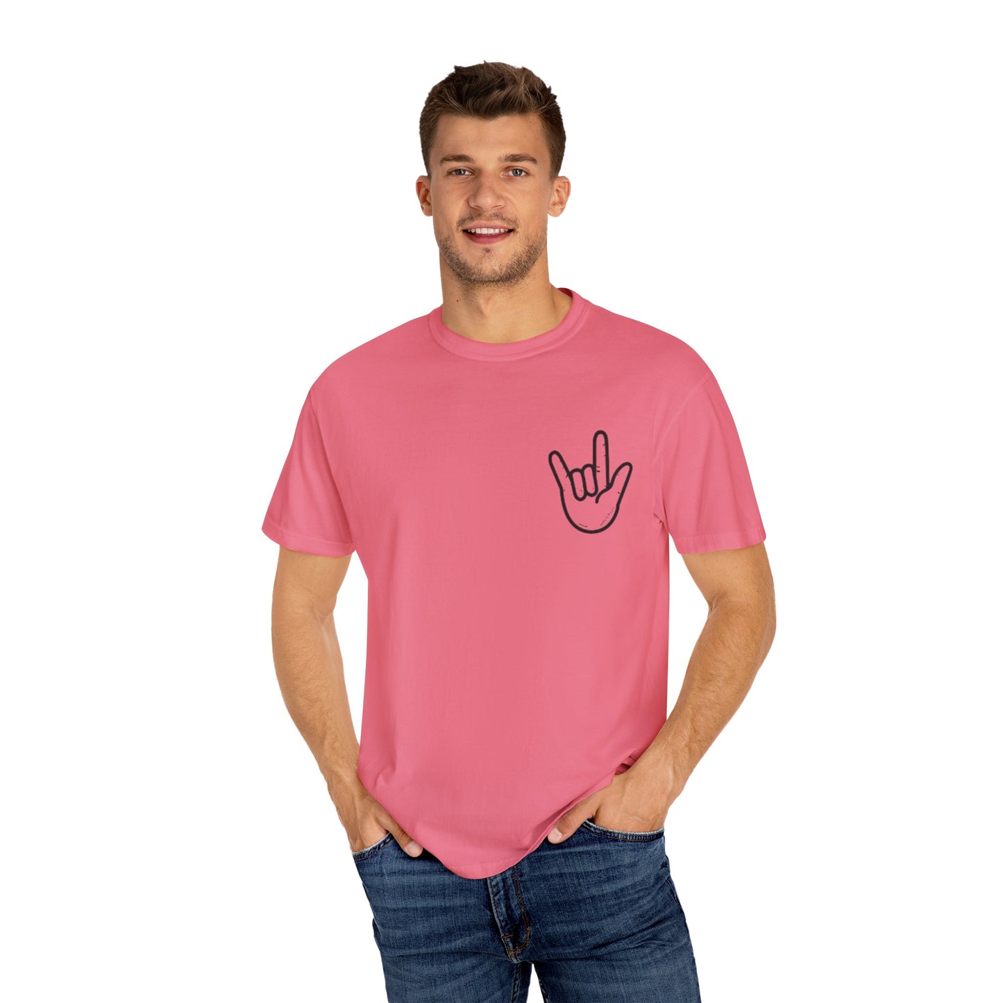 ILY Unisex T-Shirt Front/Back