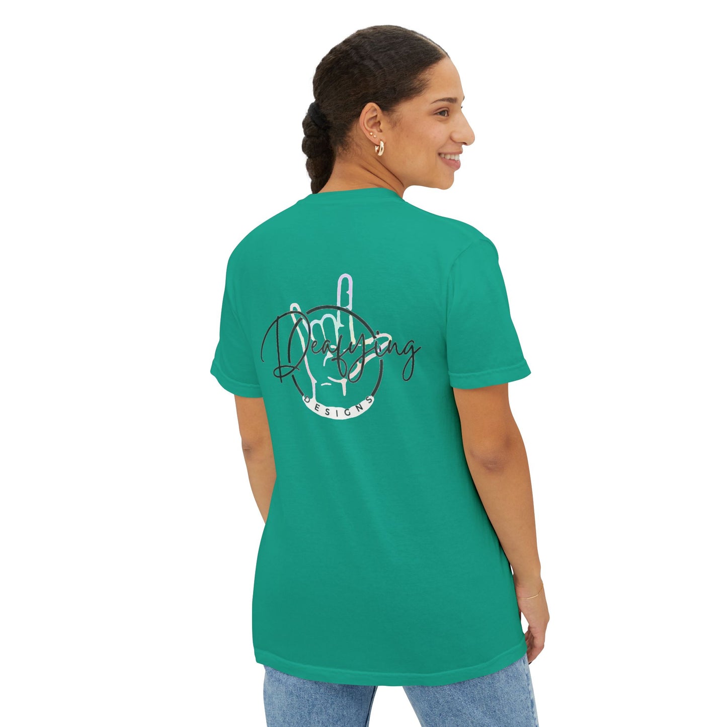 Deafying Designs Unisex Pocket T-Shirt
