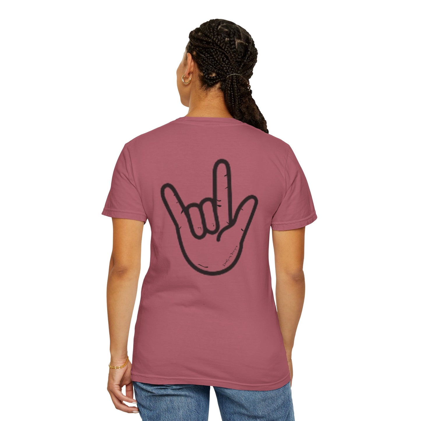 ILY Unisex T-Shirt Front/Back
