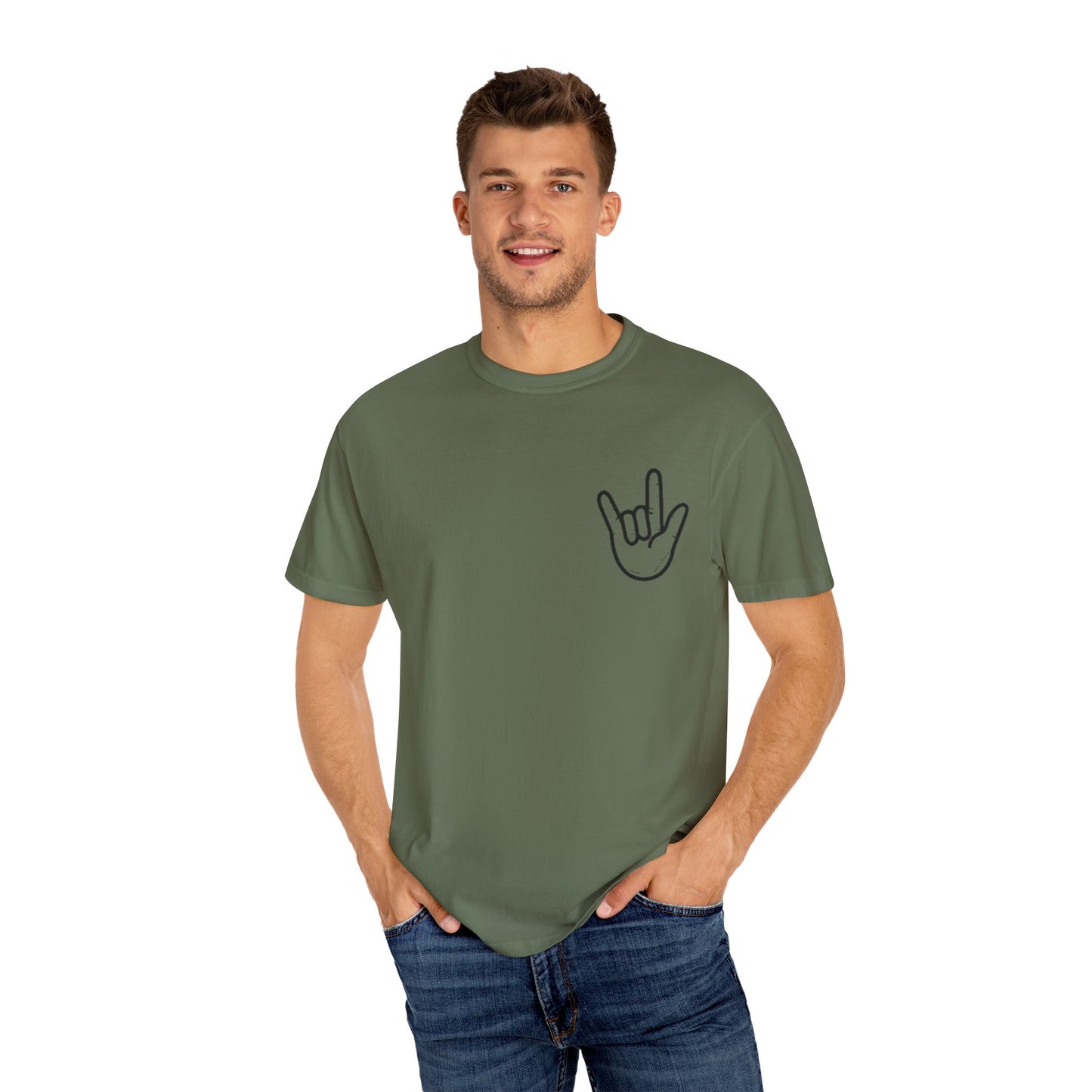 ILY Unisex T-Shirt Front/Back