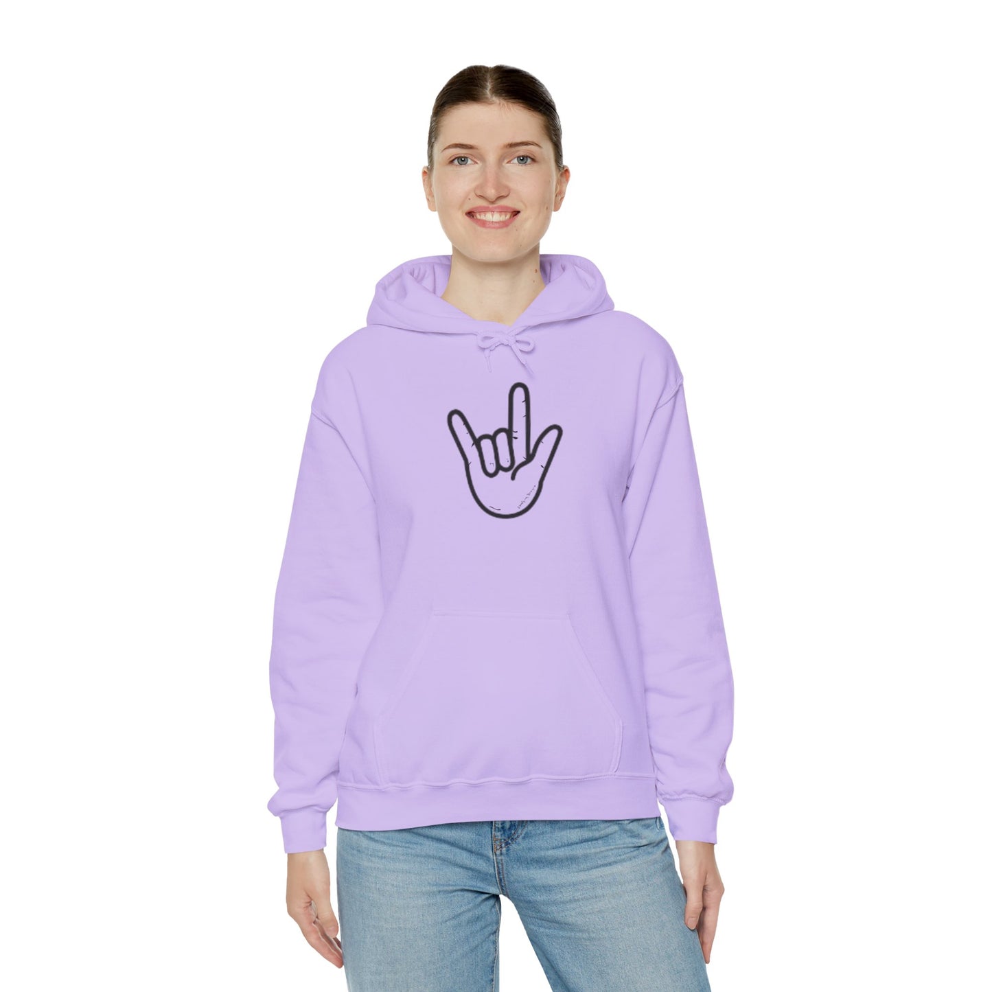 ILY Unisex Hooded Sweatshirt