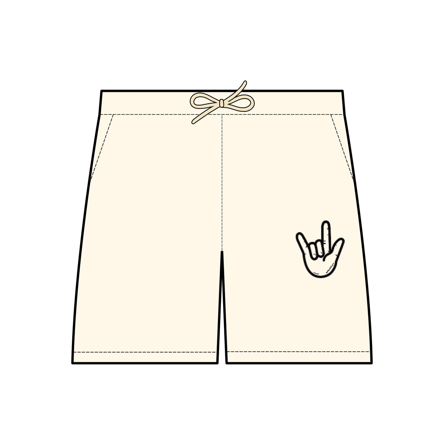 ILY Unisex Fleece Sweat Shorts