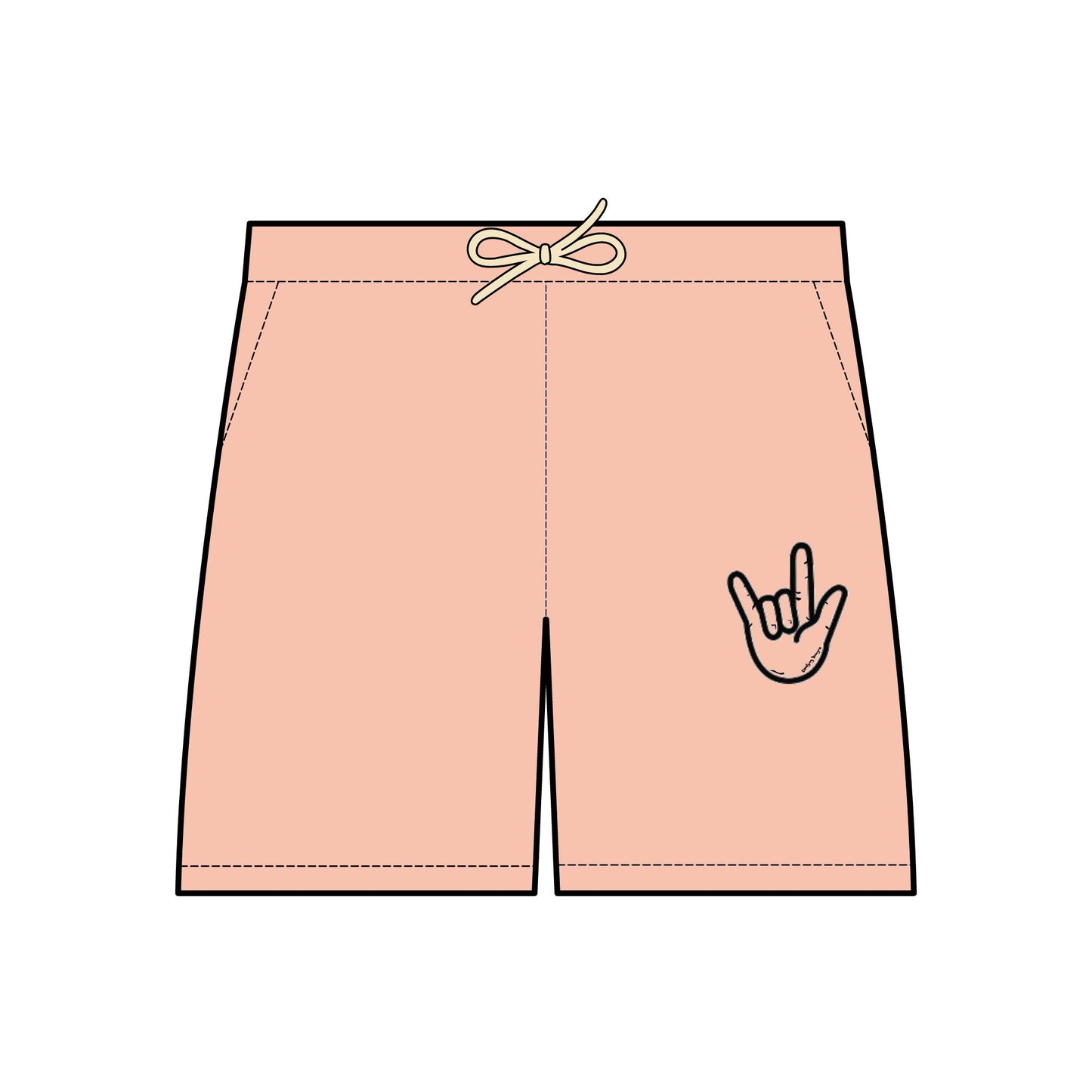 ILY Unisex Fleece Sweat Shorts