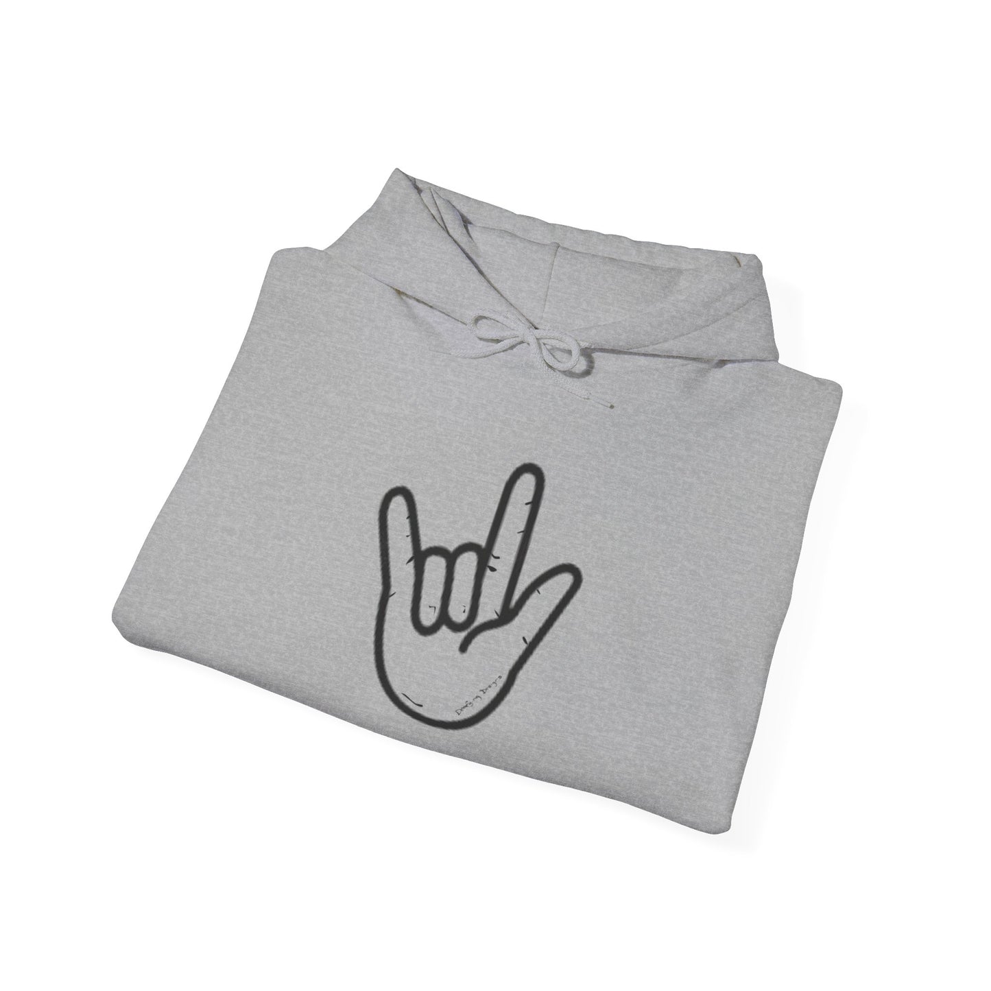 ILY Unisex Hooded Sweatshirt