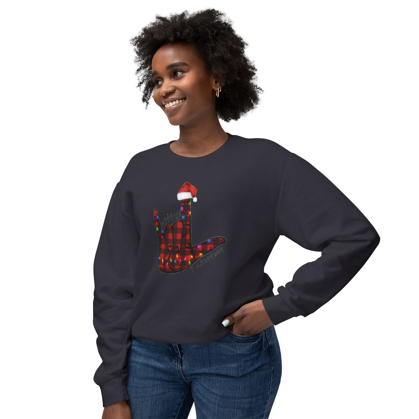Merry Christmas ILY Unisex Crewneck