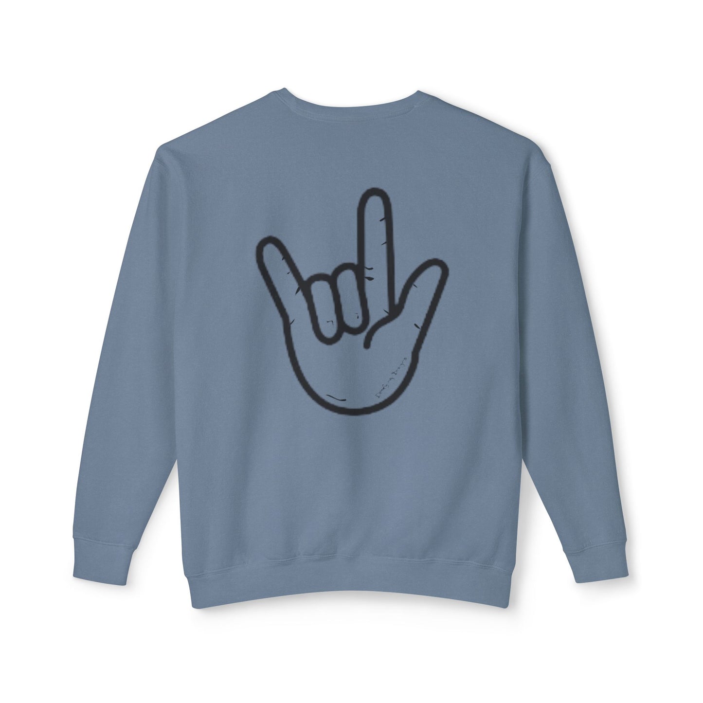 ILY Unisex Crewneck Front/Back