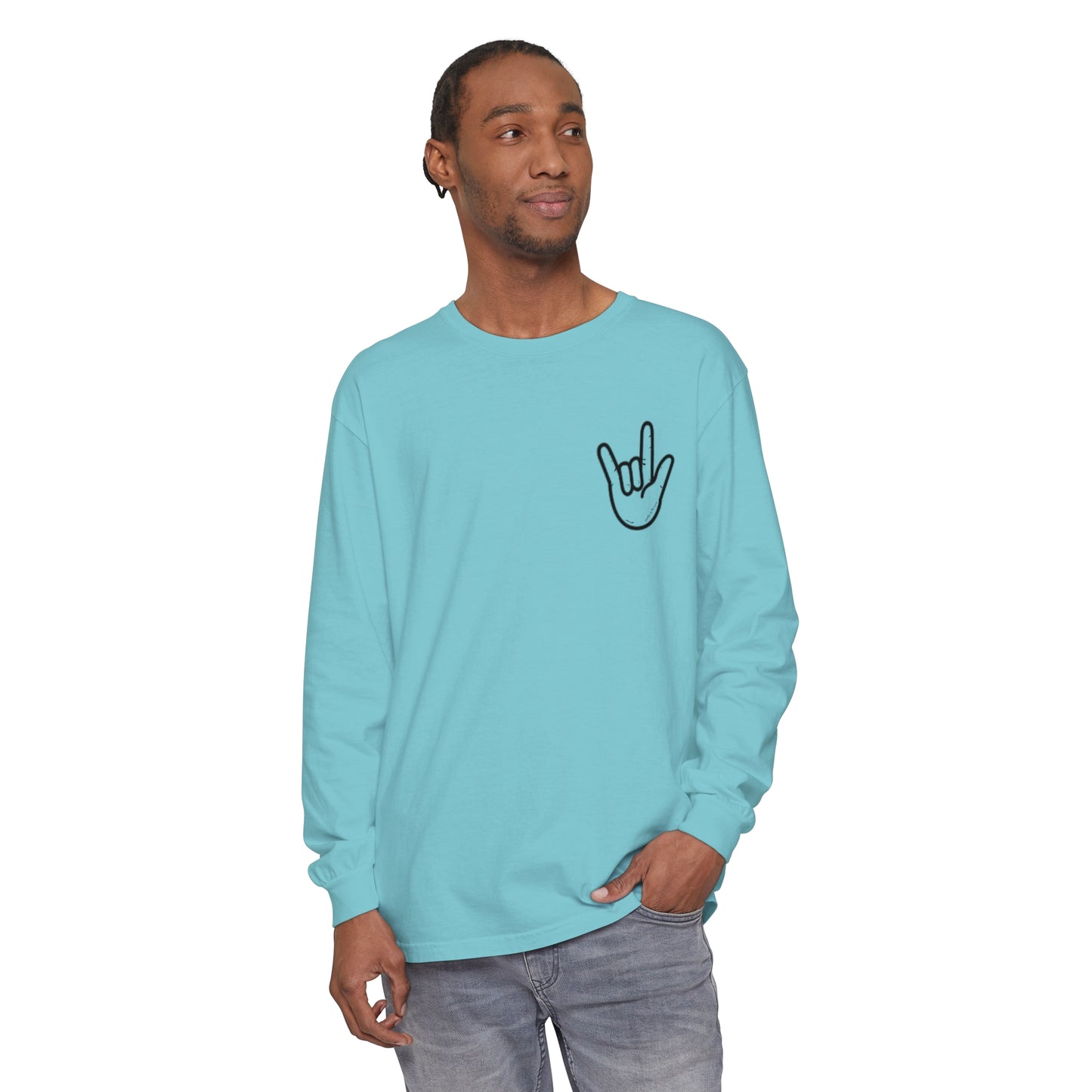 ILY Unisex Long Sleeve Front/Back